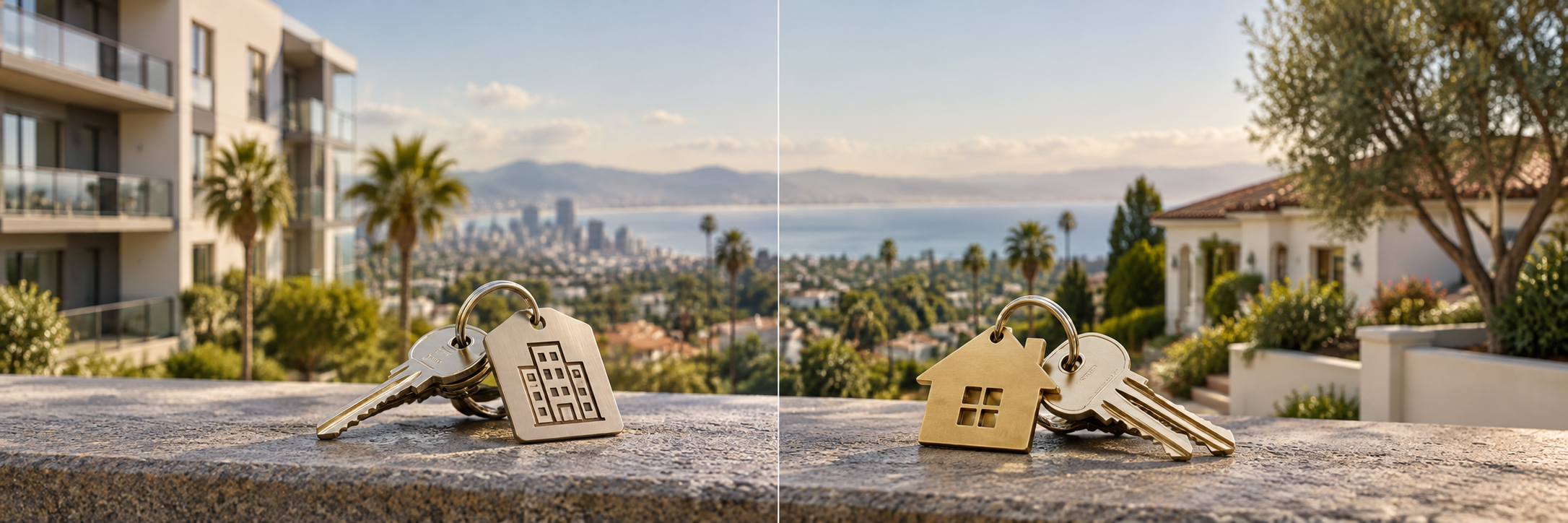 Renting versus buying in California